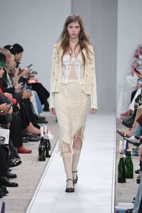 Milan, Italy: Milan, Milan Women s Fashion Week Spring Summer 2026 - Women s Fashion, Spring Summer 2026. - Marco Rambaldi fashion show - catwalk - photo: model Milan Italy  - ZUMAp169 20250926_zea_p169_335 Copyright: xSimonaxChiocciax