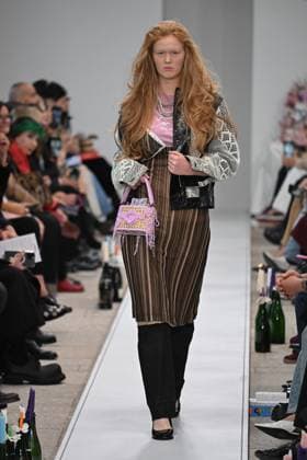 Milan, Italy: Milan, Milan Women s Fashion Week Spring Summer 2026 - Women s Fashion, Spring Summer 2026. - Marco Rambaldi fashion show - catwalk - photo: model Milan Italy  - ZUMAp169 20250926_zea_p169_342 Copyright: xSimonaxChiocciax