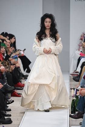 Milan, Italy: Milan, Milan Women s Fashion Week Spring Summer 2026 - Women s Fashion, Spring Summer 2026. - Marco Rambaldi fashion show - catwalk - photo: model Milan Italy  - ZUMAp169 20250926_zea_p169_344 Copyright: xSimonaxChiocciax