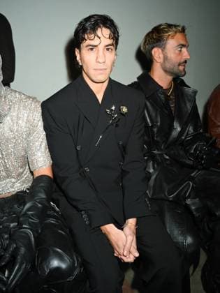 Milan, Milan Women s Fashion Week Spring Summer 2026 - Women s Fashion, Spring Summer 2026 - Morabito fashion show - guests In the photo: Tedua  Copyright: xSimonaxChiocciax xipa-agency.netx xSimonaxChiocciax IPA_Agency_IPA65778873