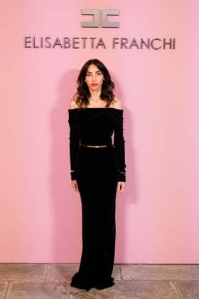 Milan, Milan Women s Fashion Week Spring Summer 2026 - Women s Fashion, Spring Summer 2026 - Elisabetta Franchi fashion show - arrivals in the photo: Francesca Rocco  Copyright: xRiccardoxGiordanox xipa-agency.netx xRiccardoxGiordanox IPA_Agency_IPA65780708