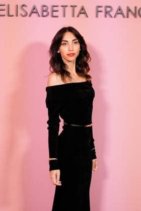Milan, Milan Women s Fashion Week Spring Summer 2026 - Women s Fashion, Spring Summer 2026 - Elisabetta Franchi fashion show - arrivals in the photo: Francesca Rocco  Copyright: xRiccardoxGiordanox xipa-agency.netx xRiccardoxGiordanox IPA_Agency_IPA65780709