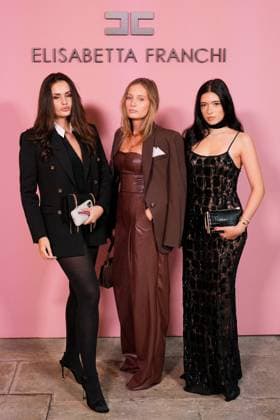 Milan, Milan Women s Fashion Week Spring Summer 2026 - Women s Fashion, Spring Summer 2026 - Elisabetta Franchi fashion show - arrivals in the photo: guest, Ginevra Cennamo Franchi  Copyright: xRiccardoxGiordanox xipa-agency.netx xRiccardoxGiordanox IPA_Agency_IPA65780898