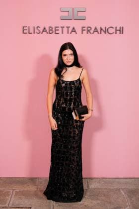 Milan, Italy, Italy: Milan, Milan Women s Fashion Week Spring Summer 2026 - Women s Fashion, Spring Summer 2026 - Elisabetta Franchi fashion show - arrivals in the photo: Ginevra Cennamo Franchi Milan Italy  - ZUMAp169 20250926_zea_p169_348 Copyright: xRiccardoxGiordanox