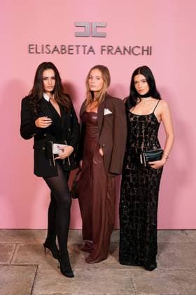 Milan, Milan Women s Fashion Week Spring Summer 2026 - Women s Fashion, Spring Summer 2026 - Elisabetta Franchi fashion show - arrivals in the photo: guest, Ginevra Cennamo Franchi  Copyright: xRiccardoxGiordanox xipa-agency.netx xRiccardoxGiordanox IPA_Agency_IPA65780899