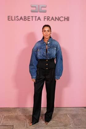Milan, Milan Women s Fashion Week Spring Summer 2026 - Women s Fashion, Spring Summer 2026 - Elisabetta Franchi fashion show - arrivals in the photo: guest  Copyright: xRiccardoxGiordanox xipa-agency.netx xRiccardoxGiordanox IPA_Agency_IPA65780907