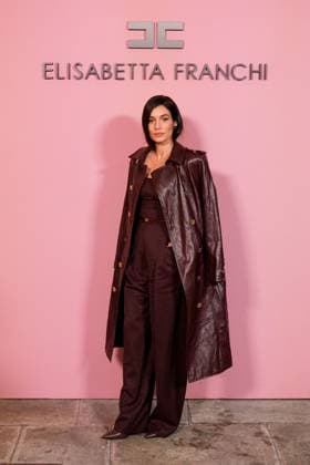 Milan, Milan Women s Fashion Week Spring Summer 2026 - Women s Fashion, Spring Summer 2026 - Elisabetta Franchi fashion show - arrivals in the photo: guest  Copyright: xRiccardoxGiordanox xipa-agency.netx xRiccardoxGiordanox IPA_Agency_IPA65780924
