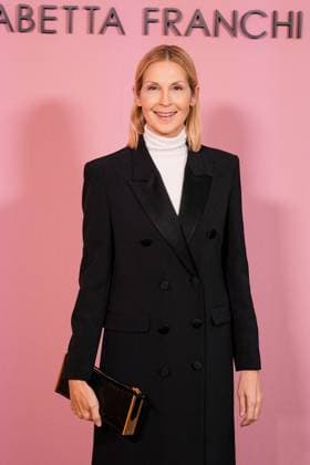 Milan, Italy, Italy: Milan, Milan Women s Fashion Week Spring Summer 2026 - Women s Fashion, Spring Summer 2026 - Elisabetta Franchi fashion show - arrivals in the photo: Kelly Rutherford Milan Italy  - ZUMAp169 20250926_zea_p169_360 Copyright: xRiccardoxGiordanox
