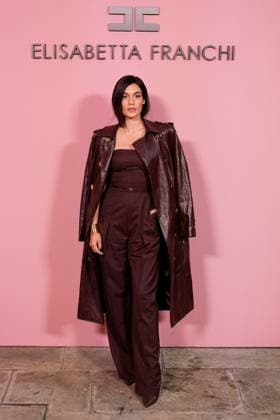 Milan, Italy, Italy: Milan, Milan Women s Fashion Week Spring Summer 2026 - Women s Fashion, Spring Summer 2026 - Elisabetta Franchi fashion show - arrivals in the photo: guest Milan Italy  - ZUMAp169 20250926_zea_p169_441 Copyright: xRiccardoxGiordanox