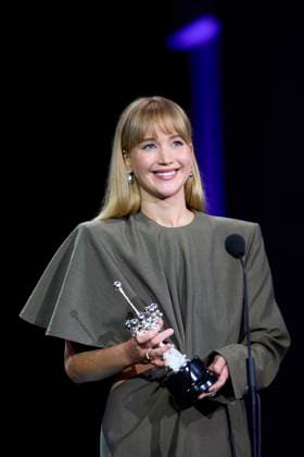 73rd San Sebastian International Film Festival: ˜Jennifer Lawrence - Donostia Award Jennifer Lawrence receives the Donosti Award during 73rd San Sebastian International Film Festival at Kursaal Palace on September 26, 2025 in Donostia San Sebastian, Spain Photo by IMAGO MPG Donostia San Sebastian Kursaal Palace Euskadi Spain  Copyright: xMPGx