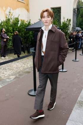 MFW Tod’s front row MP Shota Watanabe arrives at the Tod s fashion show during Milan s Fashion Week Womenswear Spring Summer 2026, on September 26, 2025 in Milan (Italy), Italy. Photo by Marco Piovanotto Abacapress.com  Copyright: xPiovanottoxMarco ABACAx