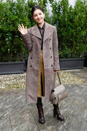 MFW Tod’s front row MP Zhang Jingyi arrives at the Tod s fashion show during Milan s Fashion Week Womenswear Spring Summer 2026, on September 26, 2025 in Milan (Italy), Italy. Photo by Marco Piovanotto Abacapress.com  Copyright: xPiovanottoxMarco ABACAx