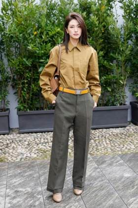 MFW Tod’s front row MP Nana Eikura arrives at the Tod s fashion show during Milan s Fashion Week Womenswear Spring Summer 2026, on September 26, 2025 in Milan (Italy), Italy. Photo by Marco Piovanotto Abacapress.com  Copyright: xPiovanottoxMarco ABACAx