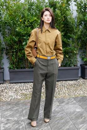 MFW Tod’s front row MP Nana Eikura arrives at the Tod s fashion show during Milan s Fashion Week Womenswear Spring Summer 2026, on September 26, 2025 in Milan (Italy), Italy. Photo by Marco Piovanotto Abacapress.com  Copyright: xPiovanottoxMarco ABACAx