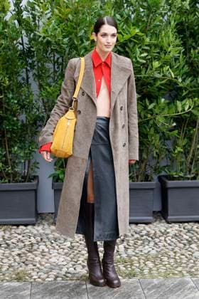 MFW Tod’s front row MP Greta Ferro arrives at the Tod s fashion show during Milan s Fashion Week Womenswear Spring Summer 2026, on September 26, 2025 in Milan (Italy), Italy. Photo by Marco Piovanotto Abacapress.com  Copyright: xPiovanottoxMarco ABACAx
