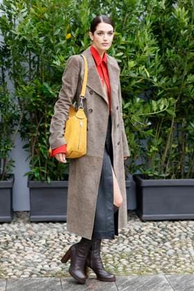 MFW Tod’s front row MP Greta Ferro arrives at the Tod s fashion show during Milan s Fashion Week Womenswear Spring Summer 2026, on September 26, 2025 in Milan (Italy), Italy. Photo by Marco Piovanotto Abacapress.com  Copyright: xPiovanottoxMarco ABACAx