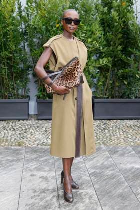 MFW Tod’s front row MP Amina Ladymya arrives at the Tod s fashion show during Milan s Fashion Week Womenswear Spring Summer 2026, on September 26, 2025 in Milan (Italy), Italy. Photo by Marco Piovanotto Abacapress.com  Copyright: xPiovanottoxMarco ABACAx