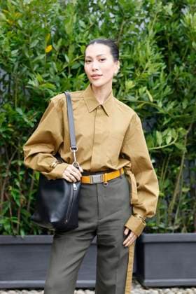 MFW Tod’s front row MP Molly Chiang arrives at the Tod s fashion show during Milan s Fashion Week Womenswear Spring Summer 2026, on September 26, 2025 in Milan (Italy), Italy. Photo by Marco Piovanotto Abacapress.com  Copyright: xPiovanottoxMarco ABACAx