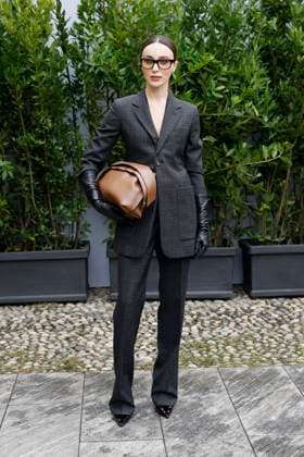 MFW Tod’s front row MP Mary Leest arrives at the Tod s fashion show during Milan s Fashion Week Womenswear Spring Summer 2026, on September 26, 2025 in Milan (Italy), Italy. Photo by Marco Piovanotto Abacapress.com  Copyright: xPiovanottoxMarco ABACAx