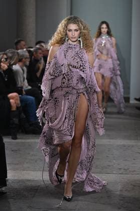 Milan, Milan Women s Fashion Week Spring Summer 2026 - Women s Fashion, Spring Summer 2026. - Blumarine fashion show - catwalk - photo: model  Copyright: xSimonaxChiocciax xipa-agency.netx xFotosickix IPA_Agency_IPA65782667