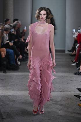 Milan, Milan Women s Fashion Week Spring Summer 2026 - Women s Fashion, Spring Summer 2026. - Blumarine fashion show - catwalk - photo: model  Copyright: xSimonaxChiocciax xipa-agency.netx xFotosickix IPA_Agency_IPA65782668
