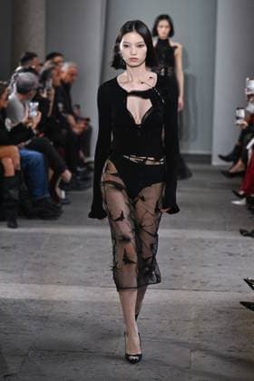 Milan, Milan Women s Fashion Week Spring Summer 2026 - Women s Fashion, Spring Summer 2026. - Blumarine fashion show - catwalk - photo: model  Copyright: xSimonaxChiocciax xipa-agency.netx xFotosickix IPA_Agency_IPA65782675
