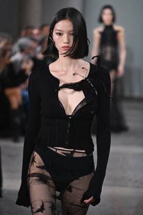 Milan, Milan Women s Fashion Week Spring Summer 2026 - Women s Fashion, Spring Summer 2026. - Blumarine fashion show - catwalk - photo: model  Copyright: xSimonaxChiocciax xipa-agency.netx xFotosickix IPA_Agency_IPA65782678