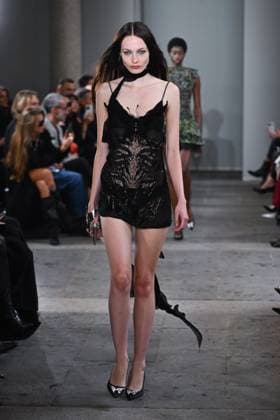 Milan, Milan Women s Fashion Week Spring Summer 2026 - Women s Fashion, Spring Summer 2026. - Blumarine fashion show - catwalk - photo: model  Copyright: xSimonaxChiocciax xipa-agency.netx xFotosickix IPA_Agency_IPA65782687