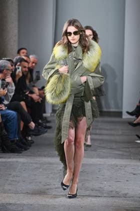 Milan, Milan Women s Fashion Week Spring Summer 2026 - Women s Fashion, Spring Summer 2026. - Blumarine fashion show - catwalk - photo: model  Copyright: xSimonaxChiocciax xipa-agency.netx xFotosickix IPA_Agency_IPA65782699