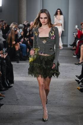 Milan, Milan Women s Fashion Week Spring Summer 2026 - Women s Fashion, Spring Summer 2026. - Blumarine fashion show - catwalk - photo: model  Copyright: xSimonaxChiocciax xipa-agency.netx xFotosickix IPA_Agency_IPA65782706