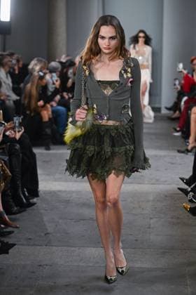 Milan, Milan Women s Fashion Week Spring Summer 2026 - Women s Fashion, Spring Summer 2026. - Blumarine fashion show - catwalk - photo: model  Copyright: xSimonaxChiocciax xipa-agency.netx xFotosickix IPA_Agency_IPA65782709