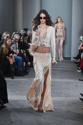 Milan, Milan Women s Fashion Week Spring Summer 2026 - Women s Fashion, Spring Summer 2026. - Blumarine fashion show - catwalk - photo: model  Copyright: xSimonaxChiocciax xipa-agency.netx xFotosickix IPA_Agency_IPA65782715