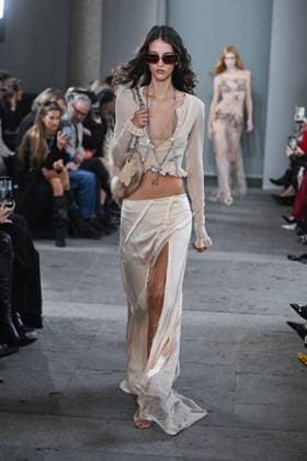 Milan, Milan Women s Fashion Week Spring Summer 2026 - Women s Fashion, Spring Summer 2026. - Blumarine fashion show - catwalk - photo: model  Copyright: xSimonaxChiocciax xipa-agency.netx xFotosickix IPA_Agency_IPA65782717