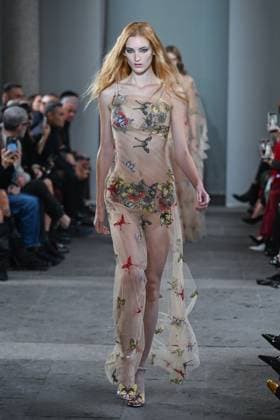 Milan, Milan Women s Fashion Week Spring Summer 2026 - Women s Fashion, Spring Summer 2026. - Blumarine fashion show - catwalk - photo: model  Copyright: xSimonaxChiocciax xipa-agency.netx xFotosickix IPA_Agency_IPA65782727