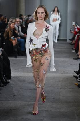 Milan, Milan Women s Fashion Week Spring Summer 2026 - Women s Fashion, Spring Summer 2026. - Blumarine fashion show - catwalk - photo: model  Copyright: xSimonaxChiocciax xipa-agency.netx xFotosickix IPA_Agency_IPA65782747