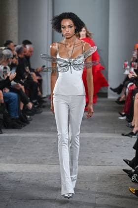 Milan, Milan Women s Fashion Week Spring Summer 2026 - Women s Fashion, Spring Summer 2026. - Blumarine fashion show - catwalk - photo: model  Copyright: xSimonaxChiocciax xipa-agency.netx xFotosickix IPA_Agency_IPA65782763