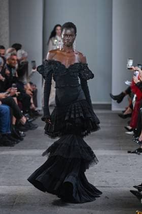 Milan, Milan Women s Fashion Week Spring Summer 2026 - Women s Fashion, Spring Summer 2026. - Blumarine fashion show - catwalk - photo: model  Copyright: xSimonaxChiocciax xipa-agency.netx xFotosickix IPA_Agency_IPA65782803