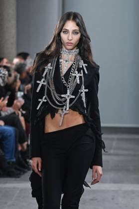 Milan, Milan Women s Fashion Week Spring Summer 2026 - Women s Fashion, Spring Summer 2026. - Blumarine fashion show - catwalk - photo: model  Copyright: xSimonaxChiocciax xipa-agency.netx xFotosickix IPA_Agency_IPA65782808