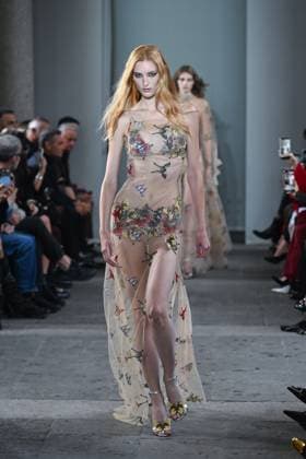 Milan, Italy: Milan, Milan Women s Fashion Week Spring Summer 2026 - Women s Fashion, Spring Summer 2026. - Blumarine fashion show - catwalk - photo: model Milan Italy  - ZUMAp169 20250926_zea_p169_514 Copyright: xSimonaxChiocciax