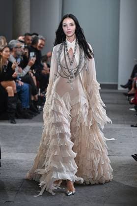 Milan, Italy: Milan, Milan Women s Fashion Week Spring Summer 2026 - Women s Fashion, Spring Summer 2026 - Blumarine fashion show - catwalk - photo: Maria Carla Boscone Milan Italy  - ZUMAp169 20250926_zea_p169_563 Copyright: xSimonaxChiocciax