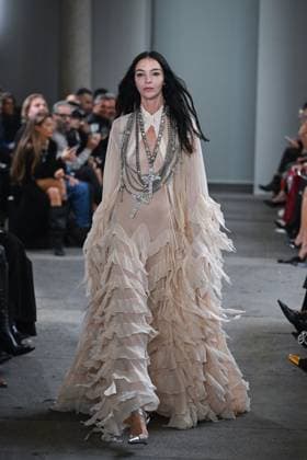 Milan, Italy: Milan, Milan Women s Fashion Week Spring Summer 2026 - Women s Fashion, Spring Summer 2026 - Blumarine fashion show - catwalk - photo: Maria Carla Boscone Milan Italy  - ZUMAp169 20250926_zea_p169_565 Copyright: xSimonaxChiocciax