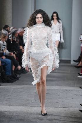 Milan, Milan Women s Fashion Week Spring Summer 2026 - Women s Fashion, Spring Summer 2026. - Blumarine fashion show - catwalk - photo: model  Copyright: xSimonaxChiocciax xipa-agency.netx xFotosickix IPA_Agency_IPA65782752