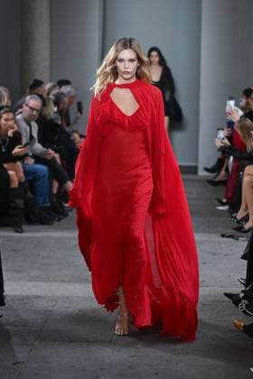 Milan, Milan Women s Fashion Week Spring Summer 2026 - Women s Fashion, Spring Summer 2026. - Blumarine fashion show - catwalk - photo: model  Copyright: xSimonaxChiocciax xipa-agency.netx xFotosickix IPA_Agency_IPA65782774