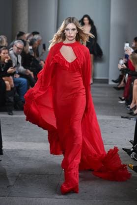 Milan, Milan Women s Fashion Week Spring Summer 2026 - Women s Fashion, Spring Summer 2026. - Blumarine fashion show - catwalk - photo: model  Copyright: xSimonaxChiocciax xipa-agency.netx xFotosickix IPA_Agency_IPA65782775