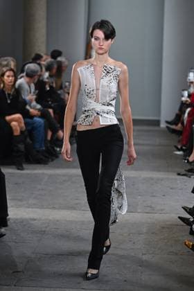 Milan, Milan Women s Fashion Week Spring Summer 2026 - Women s Fashion, Spring Summer 2026. - Blumarine fashion show - catwalk - photo: model  Copyright: xSimonaxChiocciax xipa-agency.netx xFotosickix IPA_Agency_IPA65782790