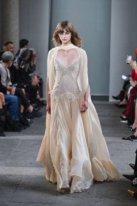 Milan, Milan Women s Fashion Week Spring Summer 2026 - Women s Fashion, Spring Summer 2026. - Blumarine fashion show - catwalk - photo: model  Copyright: xSimonaxChiocciax xipa-agency.netx xFotosickix IPA_Agency_IPA65782798