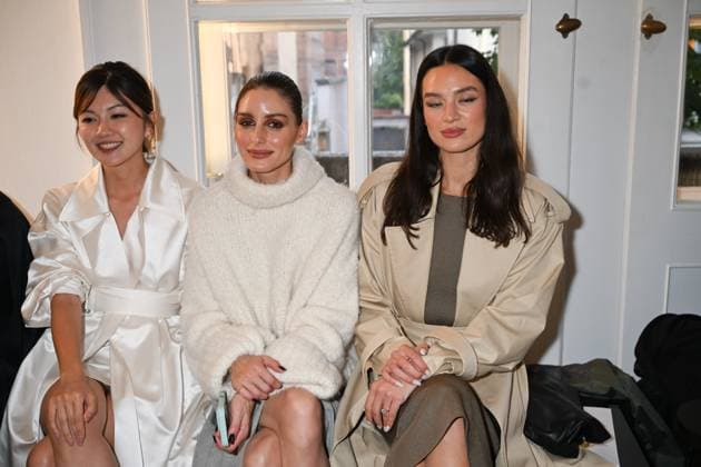 Milan, Milan Women s Fashion Week Spring Summer 2026 - Women s Fashion, Spring Summer 2026. - Sa Su Phi fashion show - guests - photos: guest, Olivia Palermo, Amanda Azoitei  Copyright: xSimonaxChiocciax xipa-agency.netx xFotosickix IPA_Agency_IPA65789297