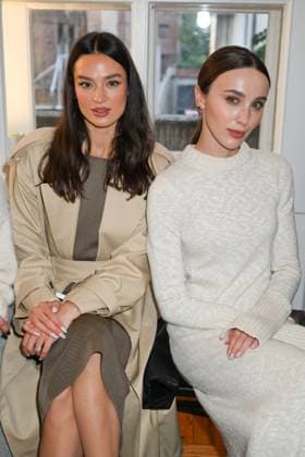Milan, Milan Women s Fashion Week Spring Summer 2026 - Women s Fashion, Spring Summer 2026 - Sa Su Phi fashion show - guests - photos: Amanda Azoitei, Mary Leest  Copyright: xSimonaxChiocciax xipa-agency.netx xFotosickix IPA_Agency_IPA65789304