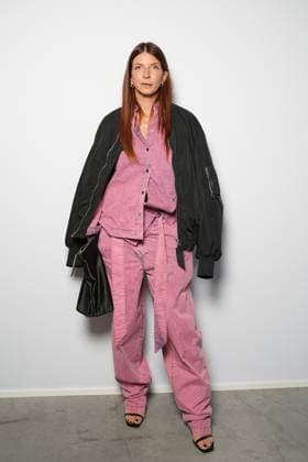 Milan, Milan Women s Fashion Week Spring Summer 2026 - Women s Fashion, Spring Summer 2026 - The Attico fashion show - arrivals in the photo: Virginia Galateri di Genola  Copyright: xRiccardoxGIordanox xipa-agency.netx xRiccardoxGiordano IPAx IPA_Agency_IPA65789306