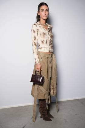 Milan, Milan Women s Fashion Week Spring Summer 2026 - Women s Fashion, Spring Summer 2026 - The Attico fashion show - arrivals in the photo: Diletta Bonaiuti  Copyright: xRiccardoxGIordanox xipa-agency.netx xRiccardoxGiordano IPAx IPA_Agency_IPA65789320